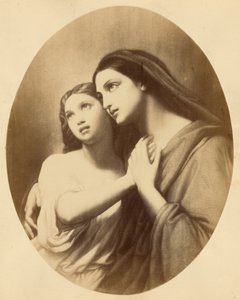 ["Fede e speranza" di Ary Scheffer]. da Unknown artist