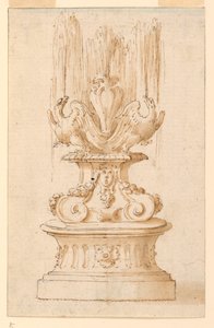 Fontana con due aquile da Unknown artist