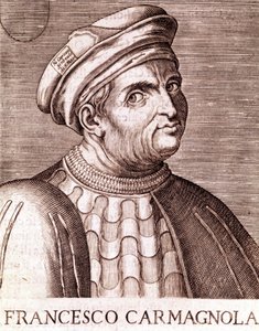 Francesco Bussone Conte di Carmagnola Condottiero Italiano (Carmagnola 1385 a Venezia 1432) da Unknown artist