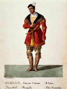 Francois Joseph Talma in Otello di Jean-Francois Ducis da Unknown artist