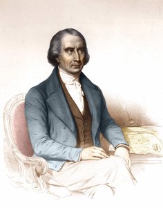 François Arago (1786-1853), astronomo, fisico e politico francese. da Unknown artist
