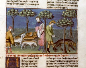 Gaston Phoebus, Le Traite de la Chasse da Unknown artist