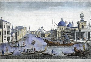 Veduta generale di Venezia - incisione da Unknown artist