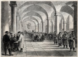 Ospedale di Greenwich - La sala da pranzo ovest da Unknown artist