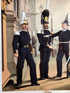 Granatieri della Guardia Svedese, ca. 1890 da Unknown artist