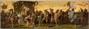 Processione di Hans Makart della città di Vienna da Unknown artist