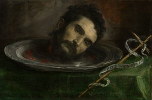 Testa di San Giovanni Battista da Unknown artist