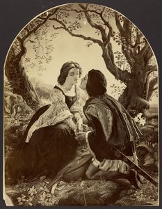 [Hesperus, the Evening Star, Sacred to Lovers, 1855 di Sir Joseph Noel Paton]. da Unknown artist