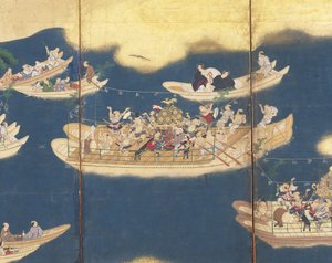 Festival di Hiyoshi-Sannō da Unknown artist