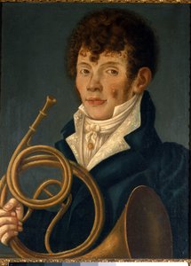 Suonatore di corno da Unknown artist