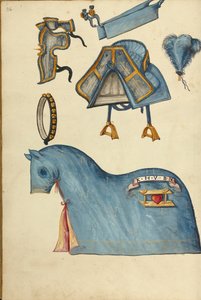 Armatura per cavalli da Unknown artist