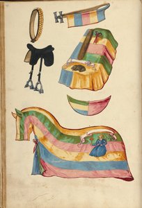 Armatura per cavalli da Unknown artist