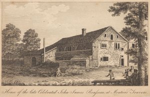 Casa del Defunto Celebre Jean-Jacques Rousseau, a Moutiers-Travers da Unknown artist