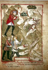 Caccia (Miniatura, XIV secolo)