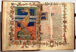 Illustrazioni dal Missale noto come il "Dragone"