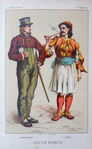 Illustrazione da "La razza umana" di Louis Figuier da Unknown artist