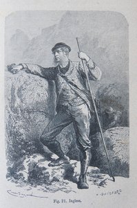 Illustrazione da "La razza umana" di Louis Figuier da Unknown artist