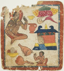 Immagine da un set di carte di iniziazione (Tsakali) da Unknown artist