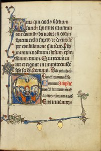 Iniziale D: Ascensione; iniziale D: Pentecoste da Unknown artist