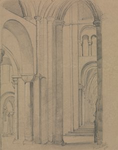 Interno della cattedrale di Winchester