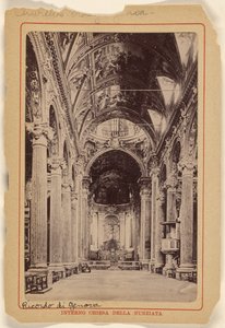 Interno Chiesa Della Nunziata da Unknown artist
