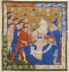 Giacobbe e Rachele piangono il figlio Giuseppe da Unknown artist