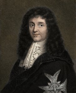 Jean Baptiste (Jean-Baptiste) Colbert 1619-1683 - incisione - XIX secolo da Unknown artist