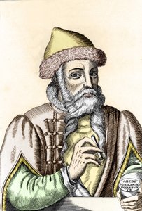 Johannes Gutenberg (1400-1468), stampatore tedesco.
