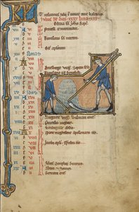 Pagina del calendario di luglio; Sfalcio da Unknown artist