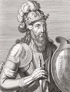 Re Alfonso III del Portogallo. Ritratto. da Unknown artist