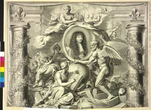 Re di Francia Luigi XIV da Unknown artist