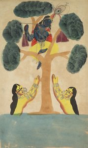 Krishna Ruba i Vestiti delle Pastorelle (Gopi)