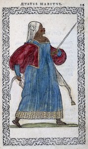 La moresca - in "Habits et effigies" di Jean Sulperius da Unknown artist