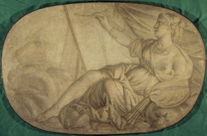 La Pittura (allegoria, pittura decorativa per l