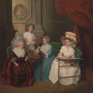 Lady Jane Mathew e le sue figlie