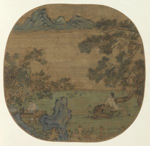 Paesaggio con figure