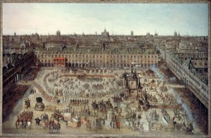 Le "Roman des chevaliers de la gloire", grande carosello dato dal 5 al 7 aprile 1612, in occasione del matrimonio di Luigi XIII con Anna d