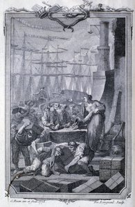 Il commercio con le colonie (incluso il caffè) - in 