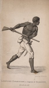 Leonard Parkinson, un capitano dei Maroons da Unknown artist