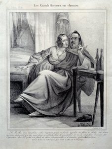Les grands hommes en chemise da Unknown artist