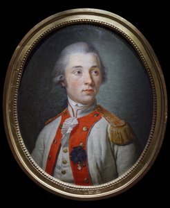 Tenente nel Reggimento di Fanteria di Artois, c.1780 da Unknown artist