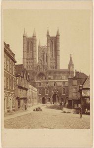 Cattedrale di Lincoln. da Unknown artist