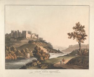 Castello di Ludlow, Shropshire da Unknown artist
