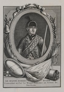 Maggiore Robert Rogers da Unknown artist