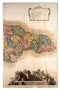 Mappa della Giamaica