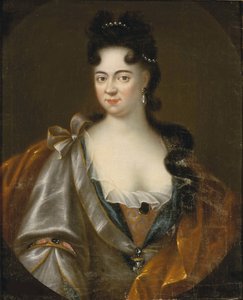 Maria Aurora, contessa di Koenigsmark - Ritratto della contessa Maria Aurora von Koenigsmarck (1662-1728) da Unknown artist