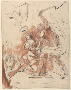 Martirio di una Santa da Unknown artist