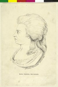 Maria Theresia von Paradis da Unknown artist
