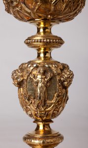 Oreficeria. Calice. Dono del canonico A. Le Vaillant de la Bassarderie, decano del capitolo della cattedrale 1726-1758 (dettaglio) da Unknown artist