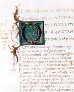 Metamorfosi di Ovidio. Manoscritto del XV secolo. Biblioteca Comunale di Rimini da Unknown artist
